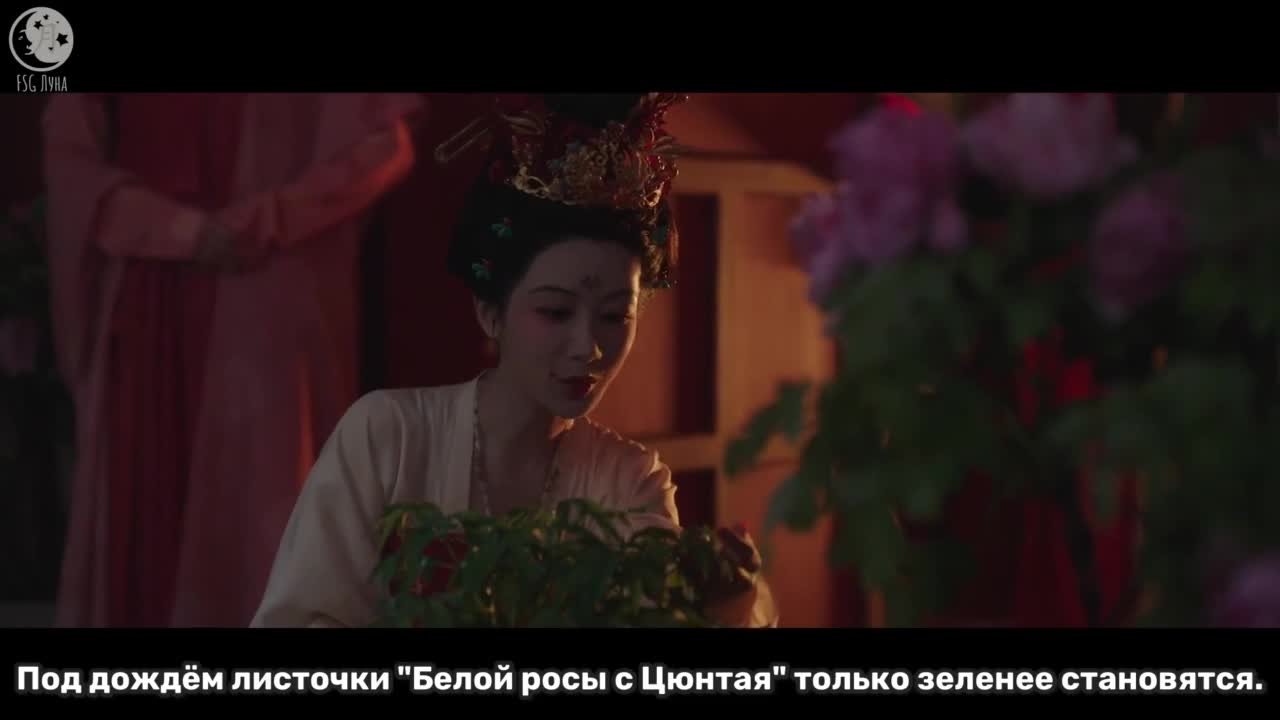 Цветущий пион